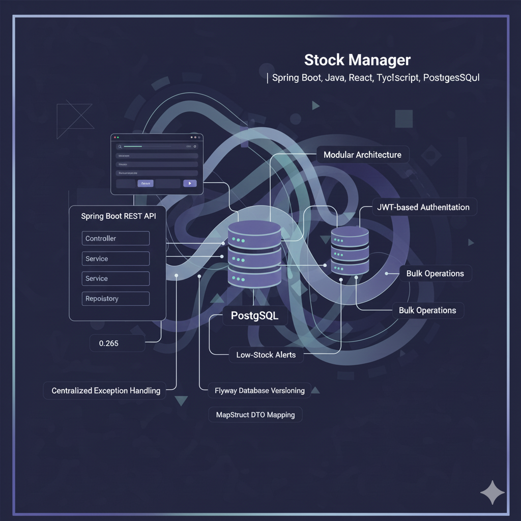 Stock Manager - Inventory Management Sys